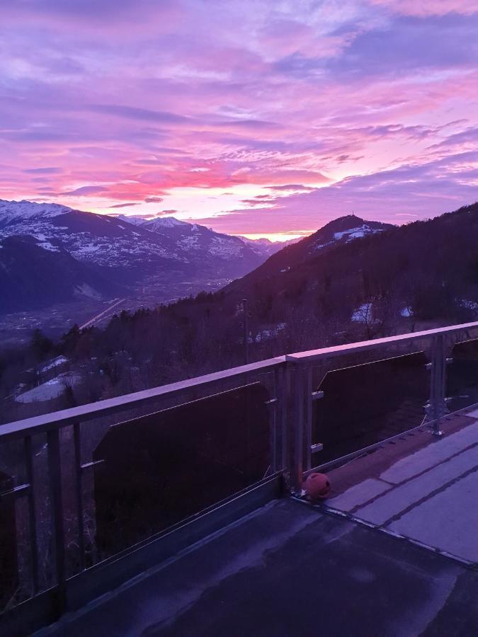 Appartement D'Hotes An Kaz La Crans-Montana Bagian luar foto