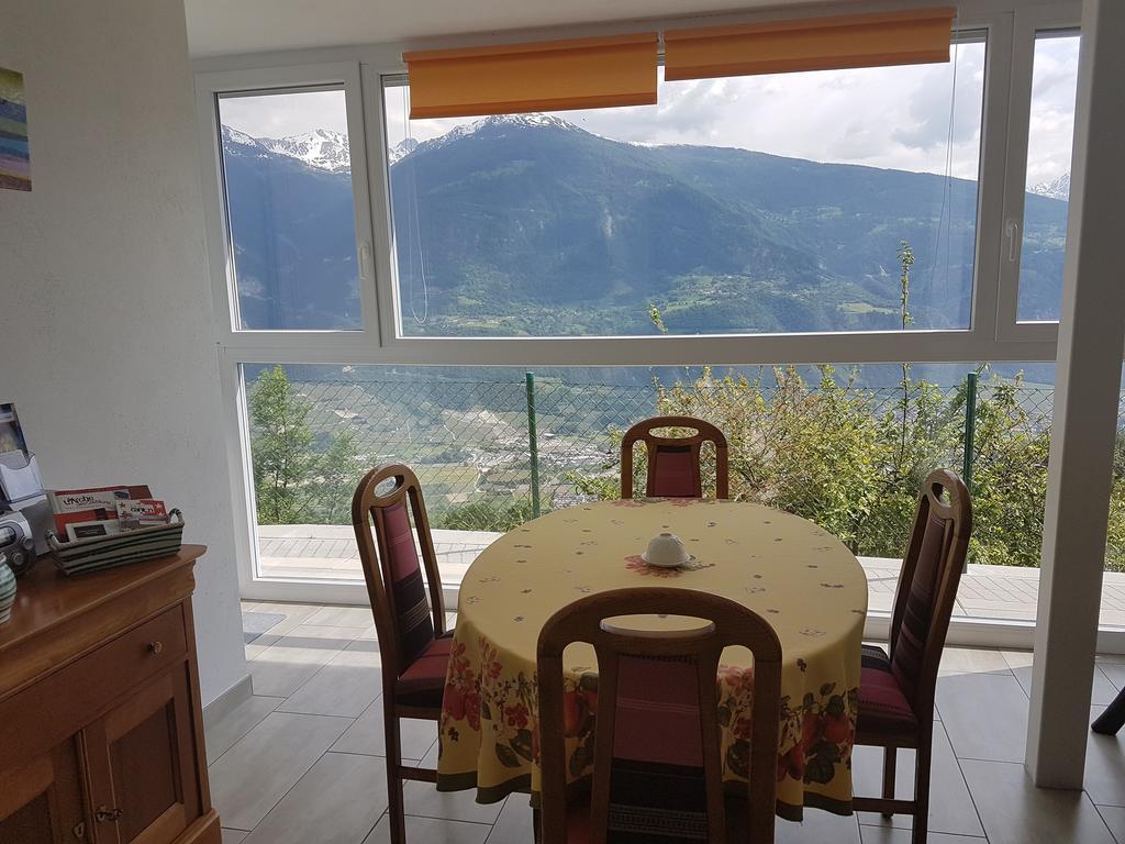 Appartement D'Hotes An Kaz La Crans-Montana Bagian luar foto